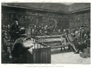 Born Prints: Book sale at Sothebys auction house, London