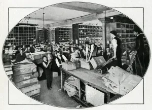 Packing Prints: Bookseller WHSmith 1910