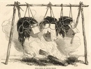 Drying Prints: Borneo / Dyak Drying Heads