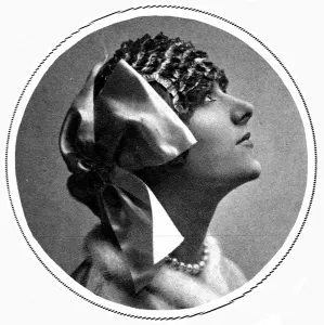 Satin Prints: A boudoir cap, 1927