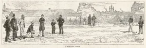 Stephenson Prints: A bowling green