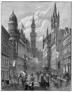 Market Prints: Bradford Market Street