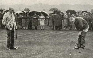 Golfers Prints: Braids Heroic Effort: The Match-Play