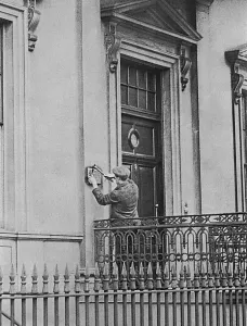Plate Prints: The brass plate at the German Embassy removed during WWI