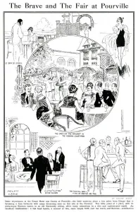 Beach Prints: The Brave and the Fair at Pourville