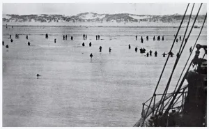 1940 Prints: Bray Dunes, near Dunkirk, during the evacuation, WW2