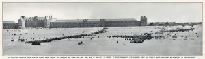 Building Prints: Bray, near Dunkirk, during the evacuation, WW2