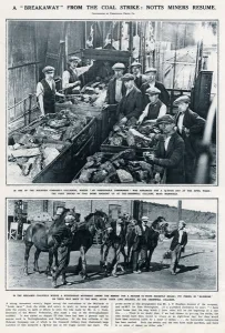 Return Prints: Breakaway from coal strike 1926