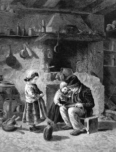 Eating Prints: Breakfast by Edouard Frere