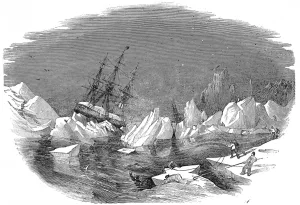 Ross Prints: Breaking up of the ice, Arctic, c. 1849