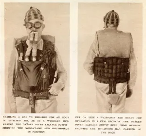 Outfit Prints: Breathing Apparatus for Diving 1913