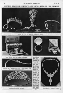 2012 Prints: Bridal gifts for Princess Elizabeth