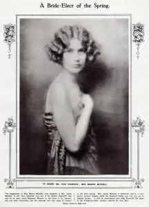 Cecil Prints: A Bride-Elect of the Spring - Miss Marion Mitchell