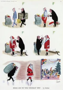 Santa Prints: Briggs and the King Wenceslas Spirit by Graham