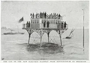 Long Prints: The Brighton and Rottingdean Seashore Electric Railway - a unique coastline railway