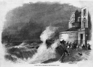 Sussex Prints: Brighton Rough Sea