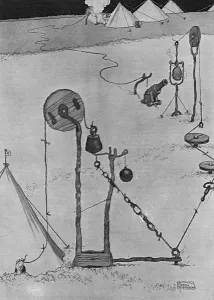 Tents Prints: Bring the Batman (patented by Germany), Heath Robinson