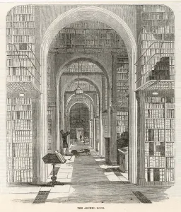 Museums Prints: Brit Mus Arched Room