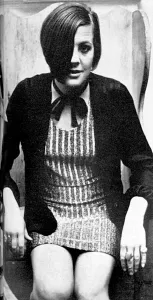 1966 Prints: Brita Edholm in Biba dress