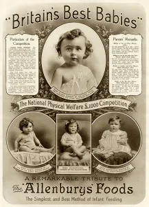 Feeding Prints: Britains Best Babies competition 1914