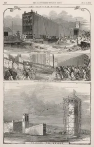 Stephenson Prints: The Britannia bridge
