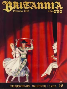 Harlequin Prints: Britannia and Eve Christmas cover 1932