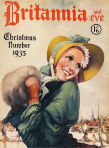 Bonnet Prints: Britannia and Eve Christmas cover 1935