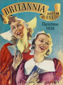 Singing Prints: Britannia and Eve Christmas cover 1936