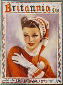 Sweater Prints: Britannia and Eve front cover, December 1942