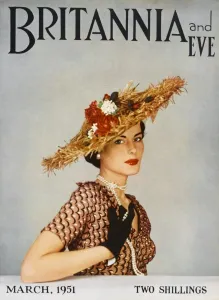 Britannia Prints: Britannia and Eve front cover, March 1951