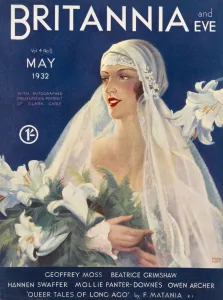 Bouquet Prints: Britannia and Eve front cover, May 1932