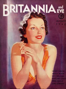 Smiles Prints: Britannia and Eve magazine, August 1940