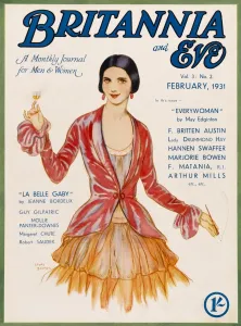 Pretty Prints: Britannia and Eve magazine, February 1931