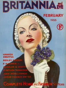 Glamour Prints: Britannia and Eve magazine, February 1935