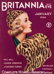 Matching Prints: Britannia and Eve magazine, January 1936