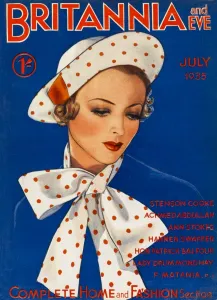 Matching Prints: Britannia and Eve magazine, July 1935