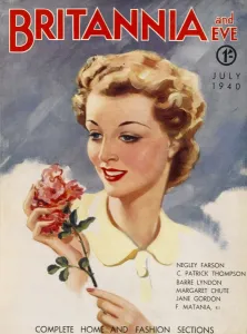 Smiles Prints: Britannia and Eve magazine, July 1940