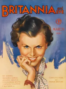 Neck Prints: Britannia and Eve magazine, March 1937