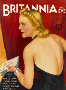 Glamour Prints: Britannia and Eve magazine, March 1939