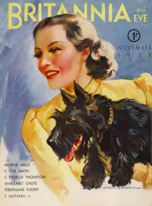 Blouse Prints: Britannia and Eve magazine, November 1938