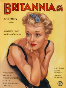 Locks Prints: Britannia and Eve magazine, September 1936
