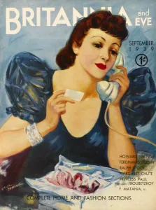 Phone Prints: Britannia and Eve magazine, September 1939