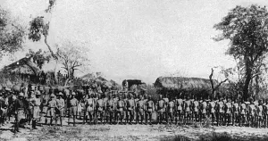 Tanganyika Prints: British advance in S. E. Africa, WW1