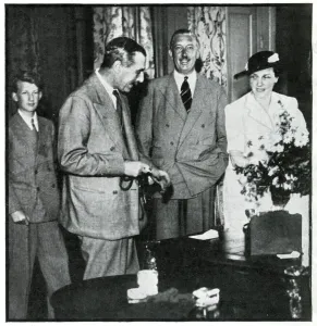 Henderson Prints: British ambassadors returned to England, September 1939