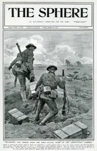 Offensive Prints: British ammunition carriers