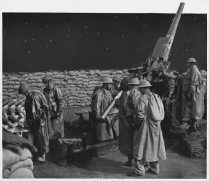 Images Dated 1st August 2015: British anti-aircraft unit, WWII