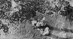 Bomb Prints: A British bomb on a Turkish fort in Palestine