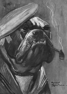 Patriotic Prints: British bulldog, WW1