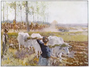 Country Side Prints: British Cavalry Advance