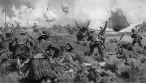 Liverpool Prints: A British Charge at Hooge